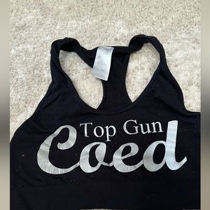 Top gun large code sports bra from 2014